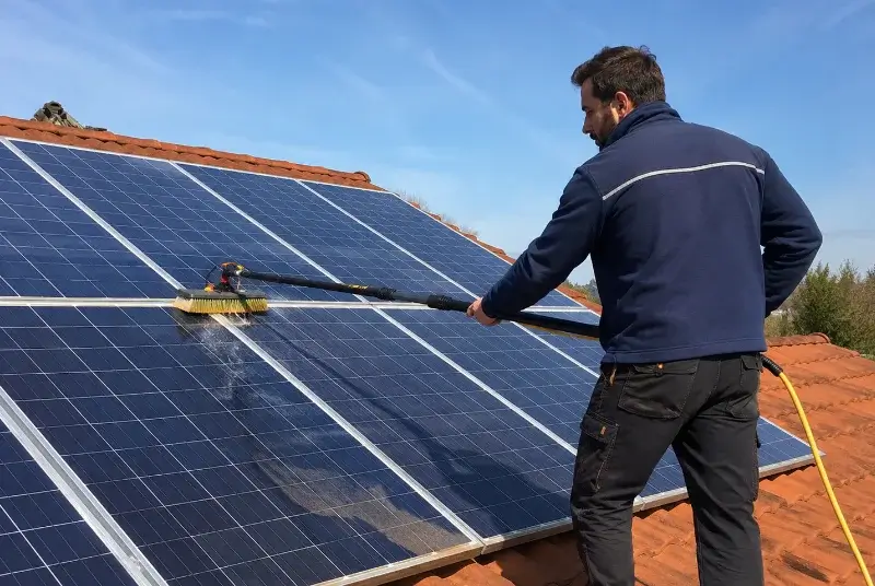 Nettoyage et entretien de panneaux solaires à Port-la-Nouvelle