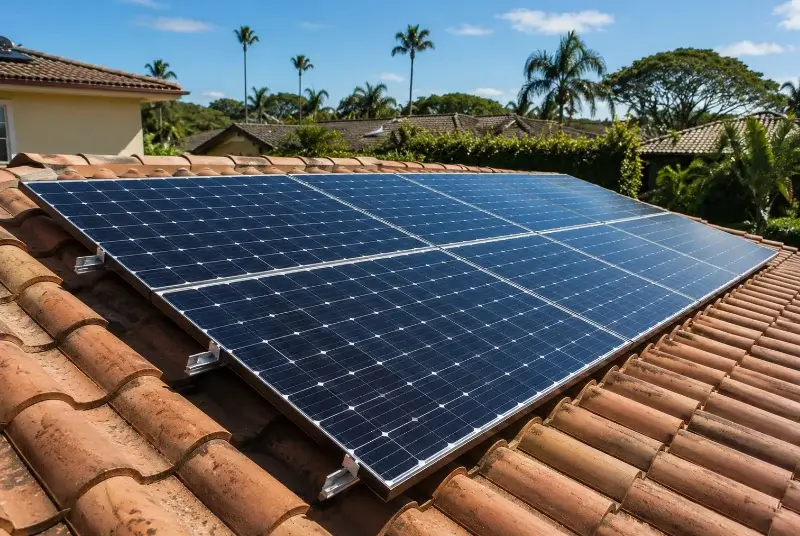 Installation de panneaux solaires à Port-la-Nouvelle